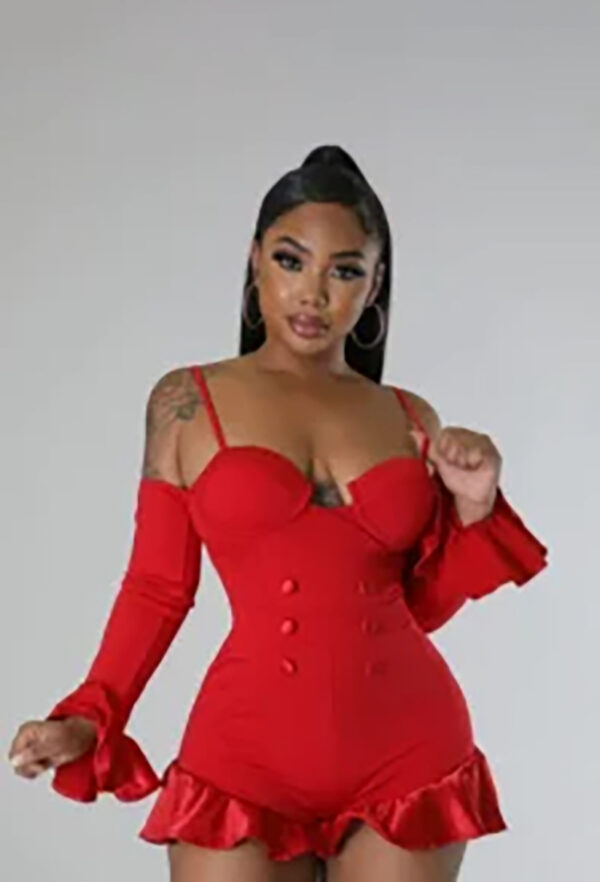 Flirtatious Barbee Romper