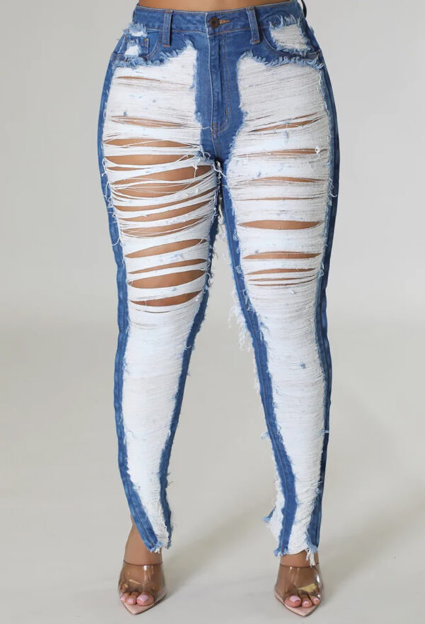 Barely There Ripped Jeans