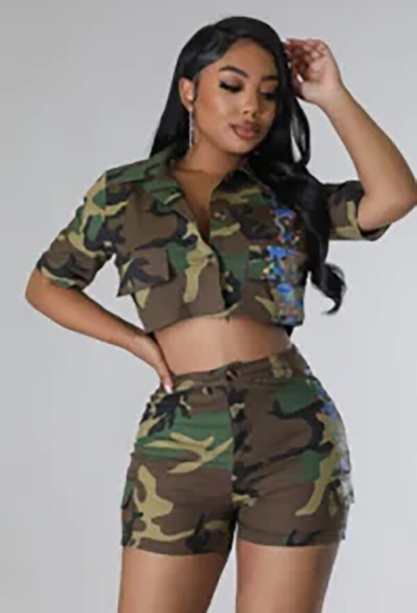 Salute Me Camo Short