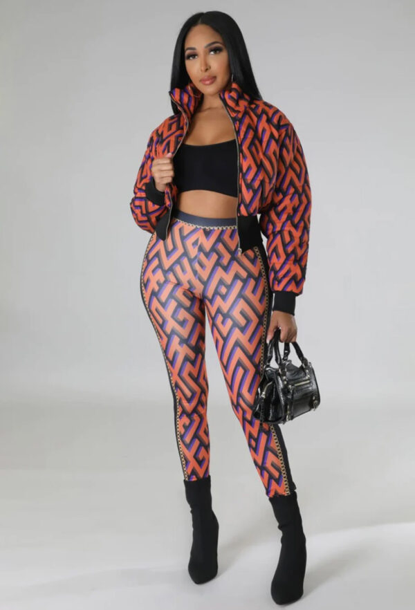 A Chill Night 2 Piece Jacket Set