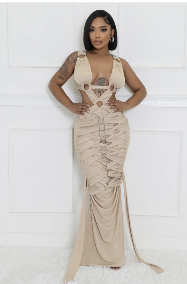 Golden Hour Drape Maxi,Dresses