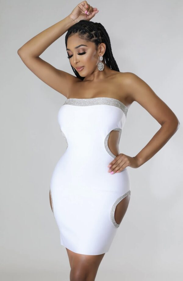 Glow Getter Cutout Mini Dress