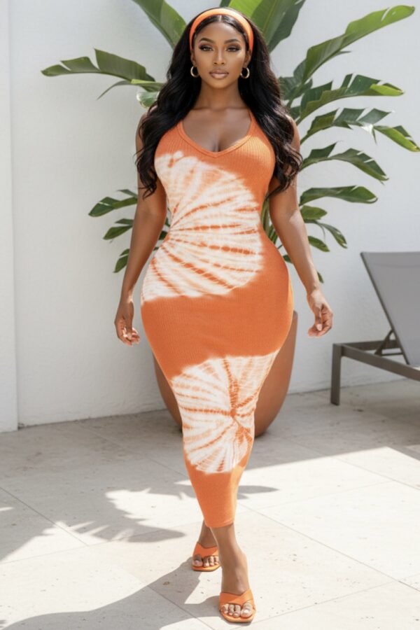 Orange Sunset Bodycon